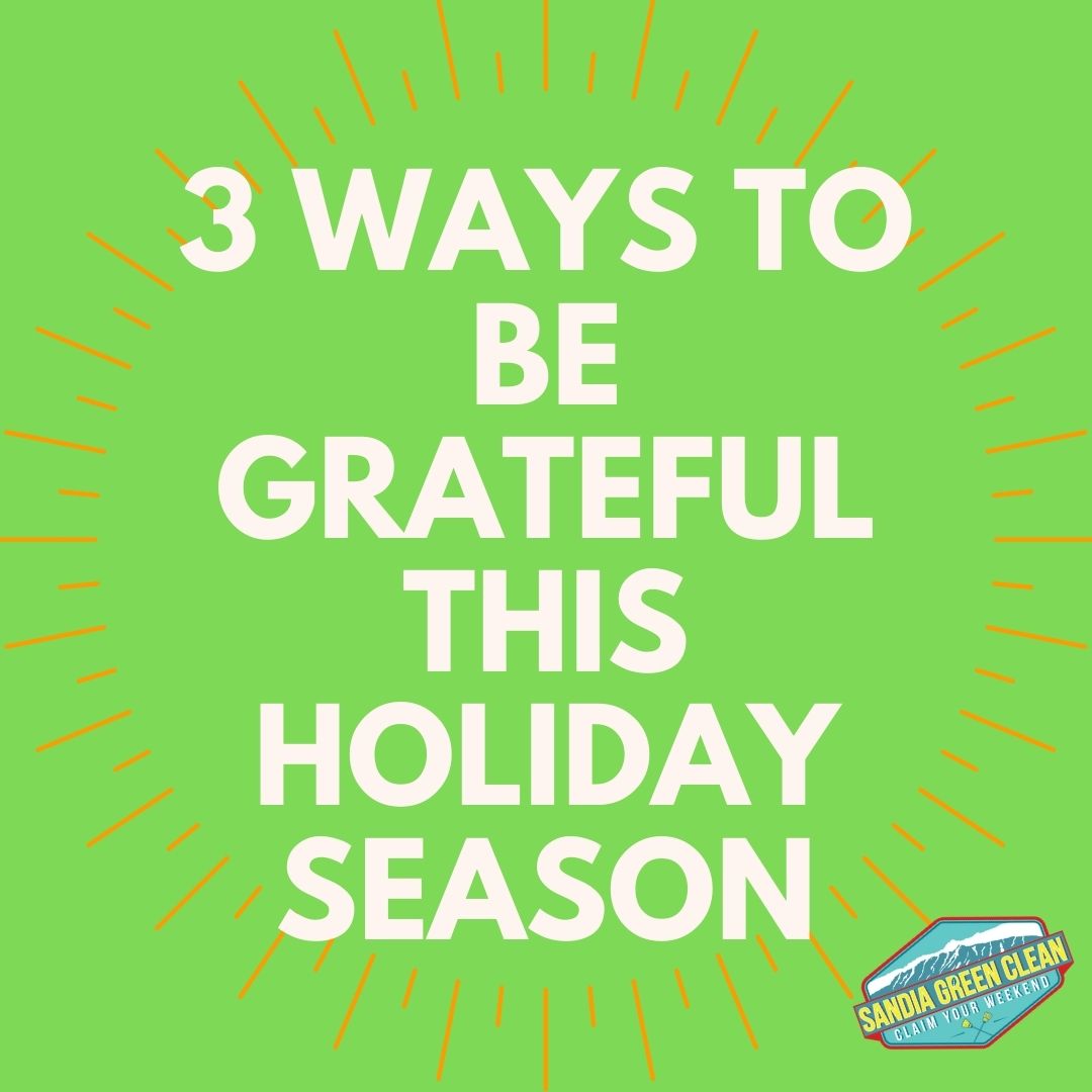 3 Ways to Be Grateful This Holiday Season